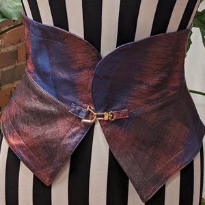 Hilary Macmillan Vegan Leather waist belt